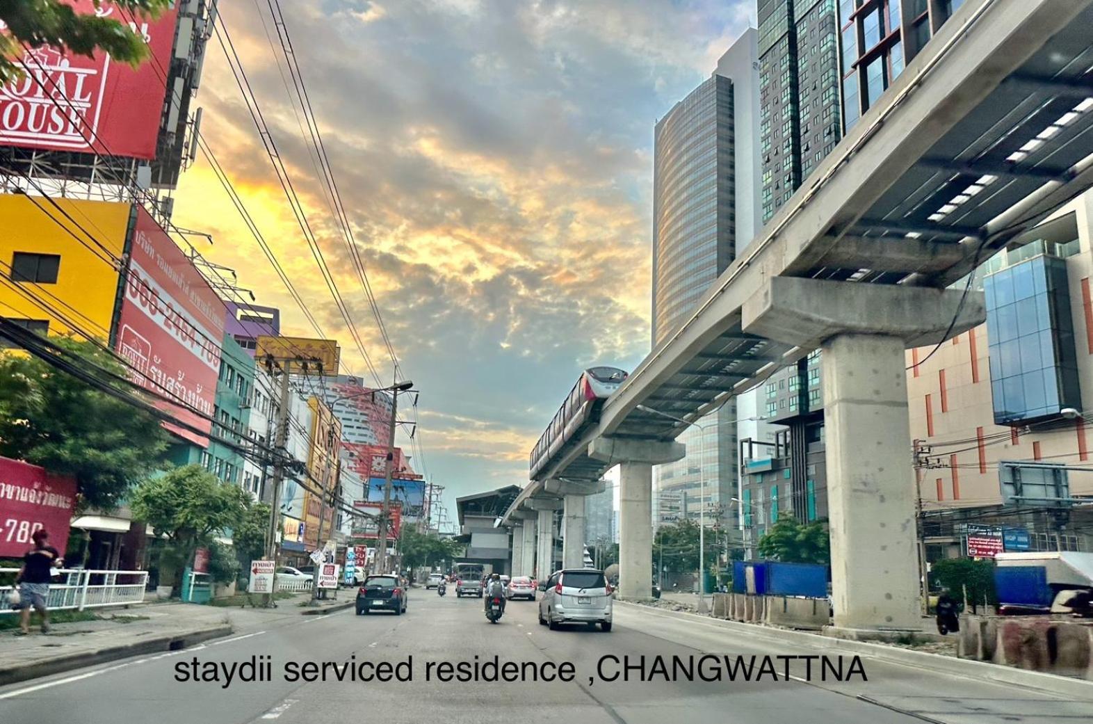 Staydii Serviced Residence Chaengwattana Pak Kret Exterior foto